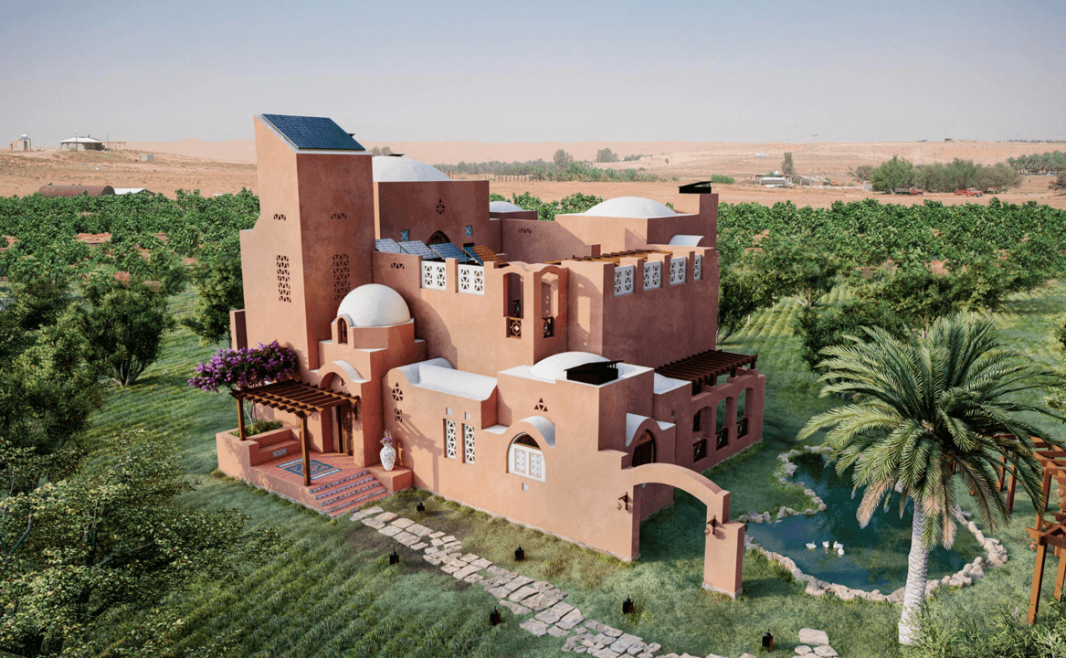 A Family Desert Farmhouse